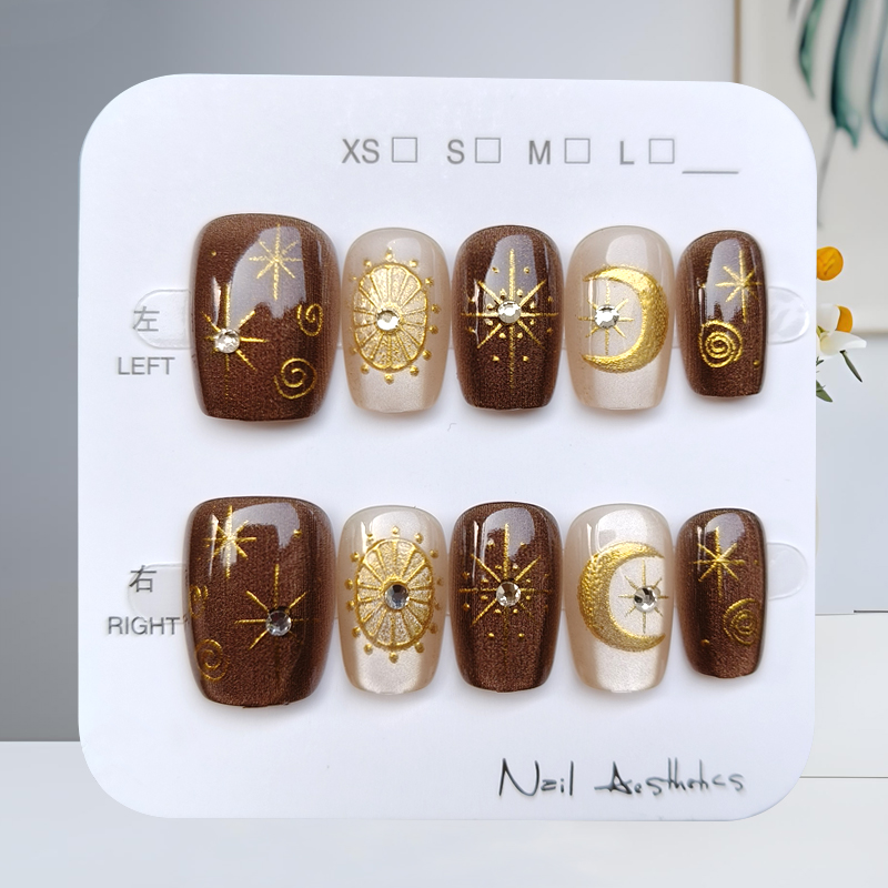 Nail Art Quirky - 10 Uds. De pegatinas para decoración