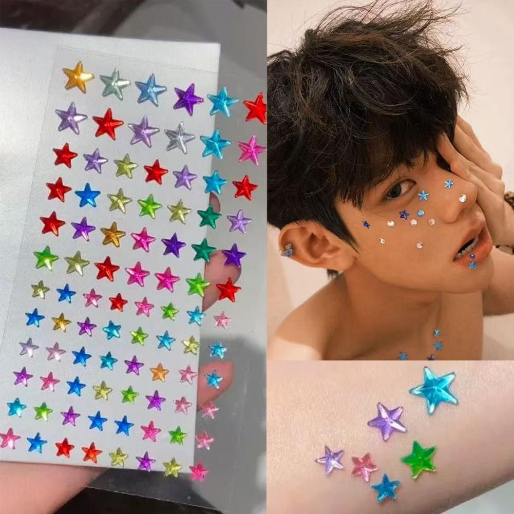 Nail Art Quirky - Pegatinas de Gemas de Cristal Coloridas