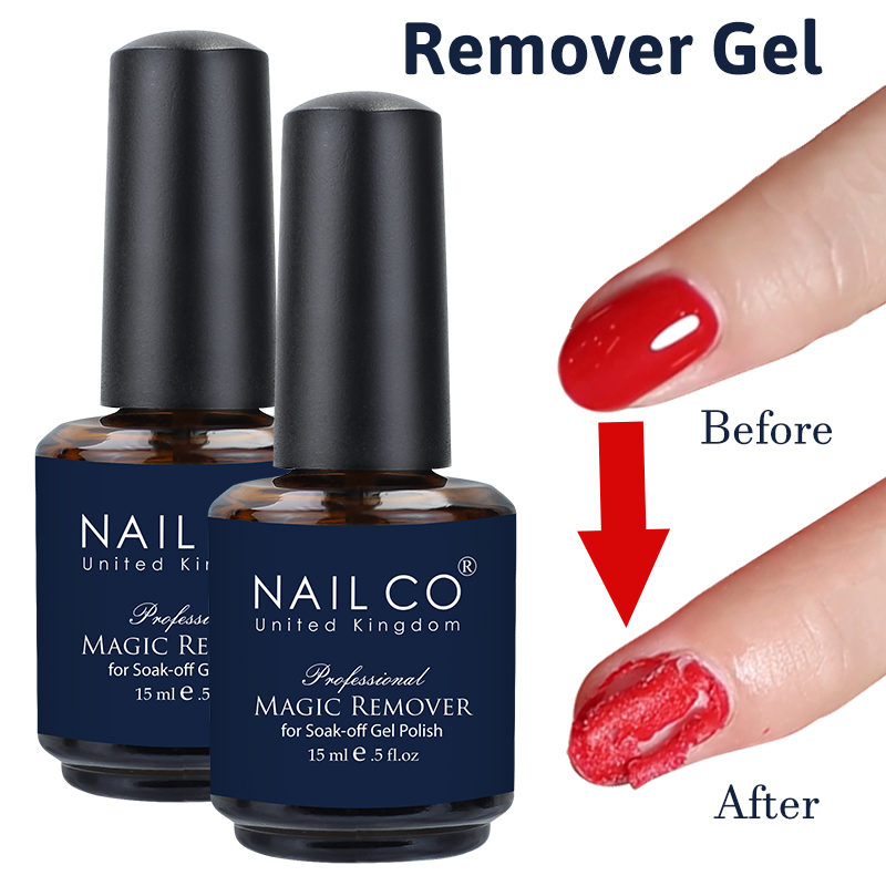 Nail Art Gel - NAILCO 15ml Removedor Mágico de Esmalte