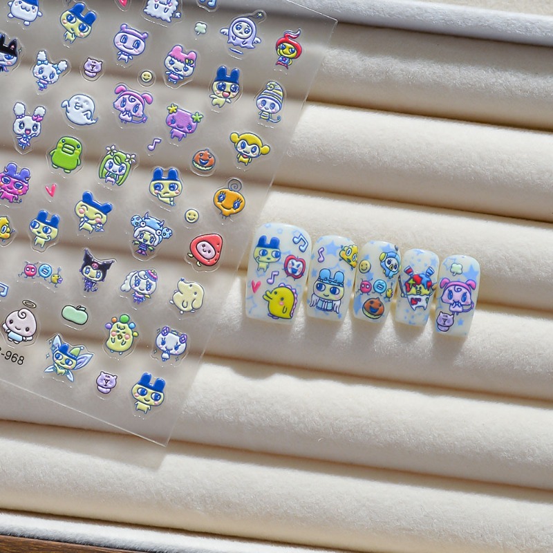 Nail Art Quirky - Nuevas pegatinas electrónicas para uñas con