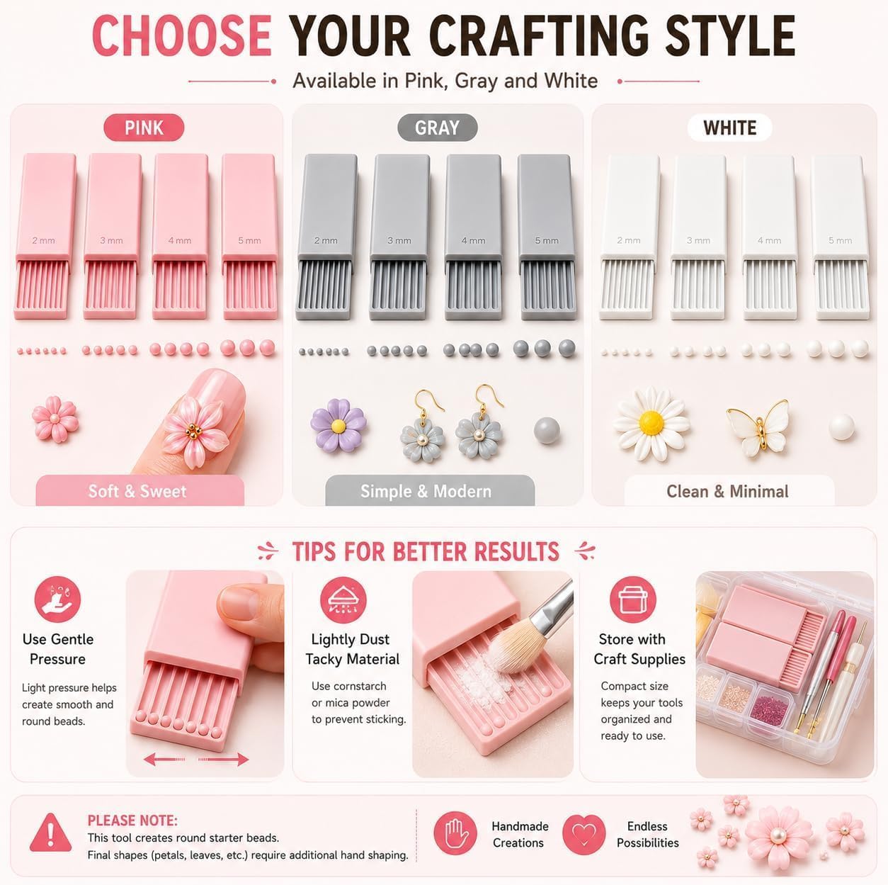 Juego de 4 Herramientas para H - Nail Art Gel reseña y precio