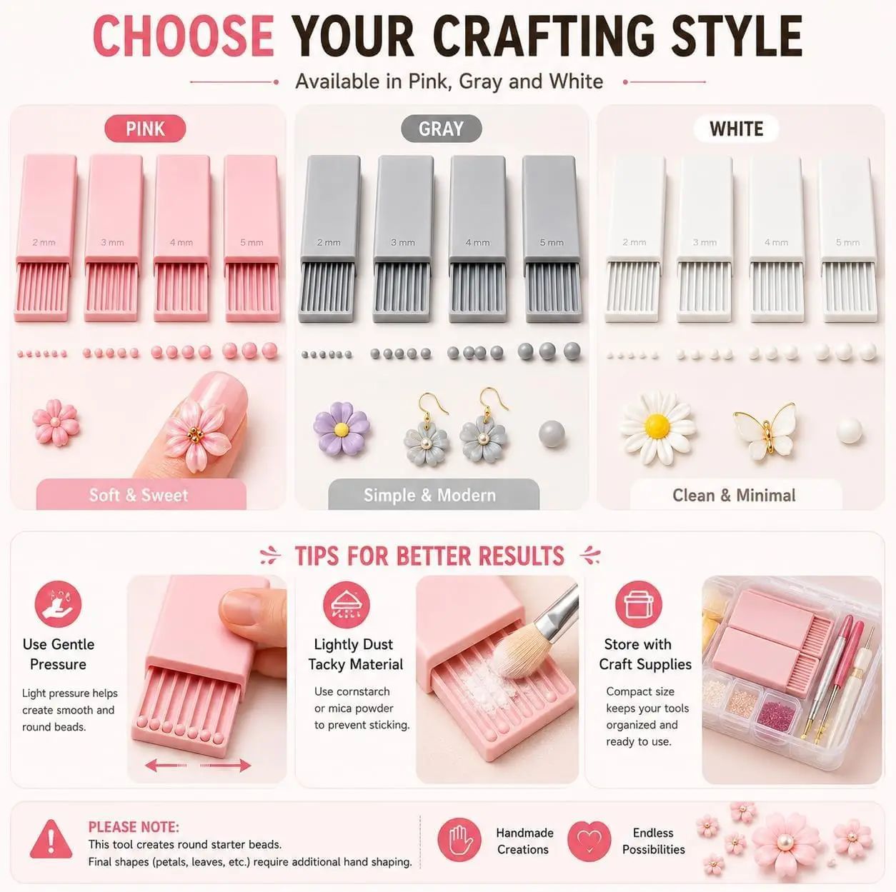 Juego de 4 Herramientas para H - Nail Art Gel reseña y precio