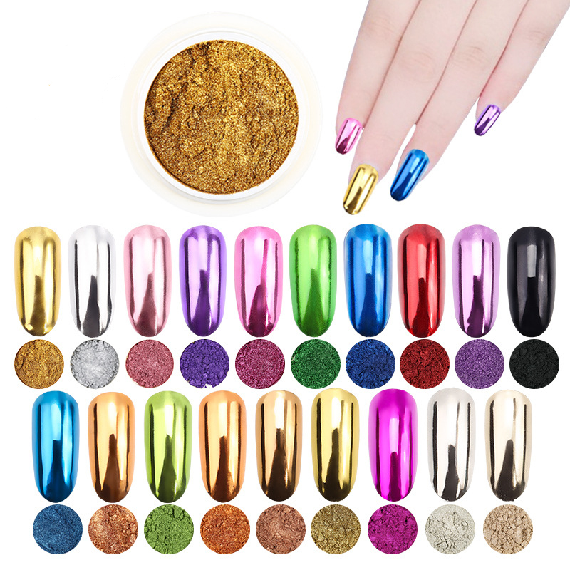 Polvo de espejo cromado para d - Dip Powder Nail reseña y precio