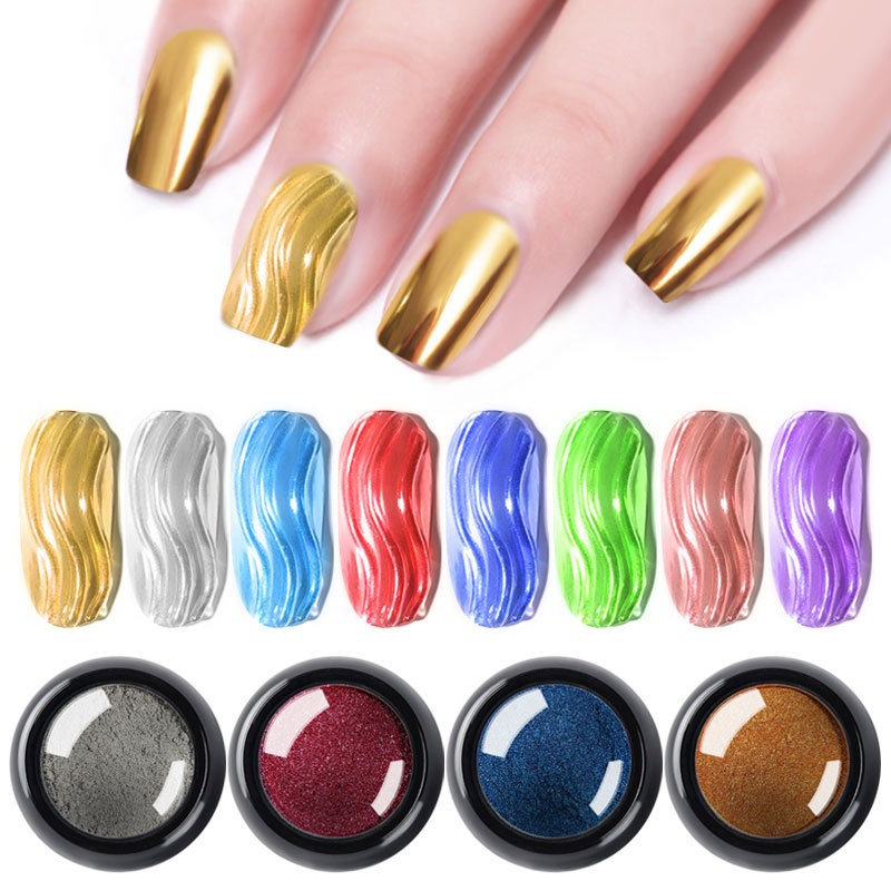 Polvo de espejo cromado para d - Dip Powder Nail reseña y precio