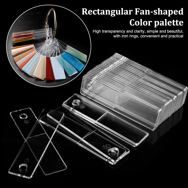 Muestra rectangular para exhib - Nail Art Navy reseña y precio