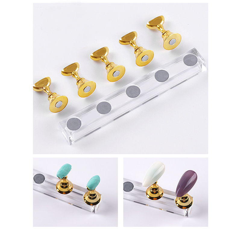 5/30 unids/set soporte magnéti - Nail Art Navy reseña y precio
