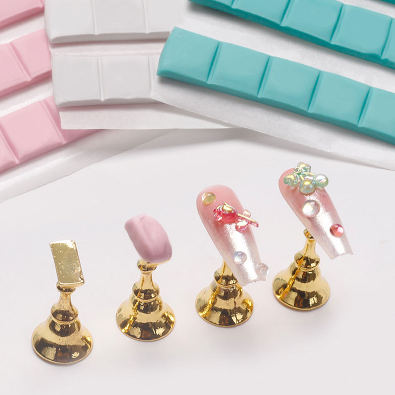 1 paquete de pegamento adhesiv - Nail Art Navy reseña y precio