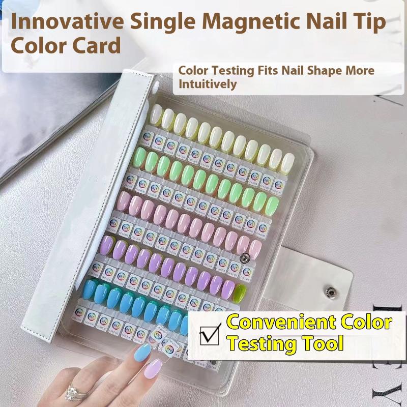 Libro de Muestras de Uñas Magn - Nail Art Navy reseña y precio