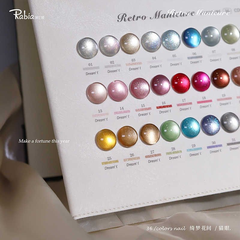 RABIA Moonlight Cat Eye, Set d - Nail Art Gel reseña y precio