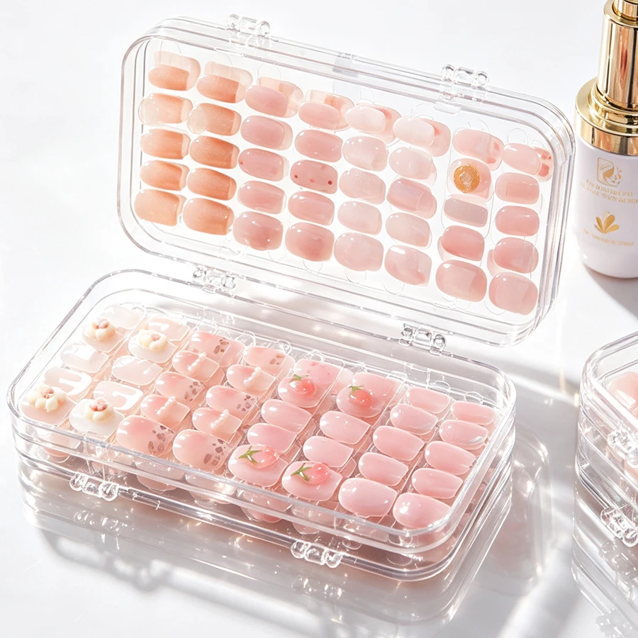 Caja de Almacenamiento Transpa - Nail Art Navy reseña y precio