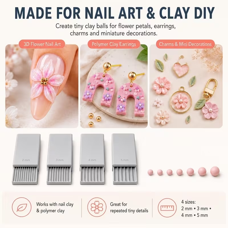 Herramienta para hacer bolas d - Nail Art Gel reseña y precio