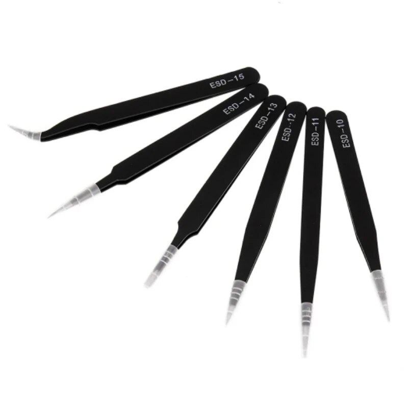 Pinzas negras rectas y curvada - Nail Art Quirky reseña y precio