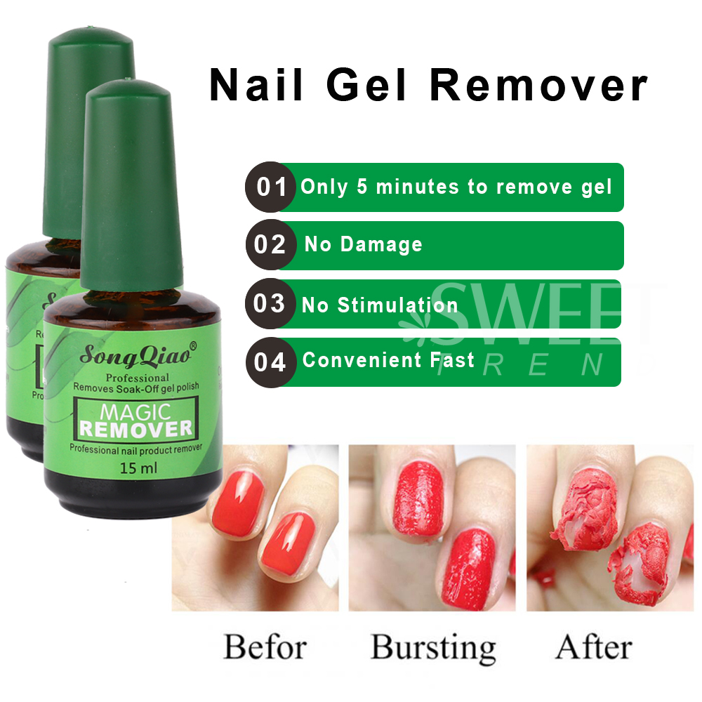 1/2/3 Piezas de 15ml Gel Remov - Nail Art Gel reseña y precio