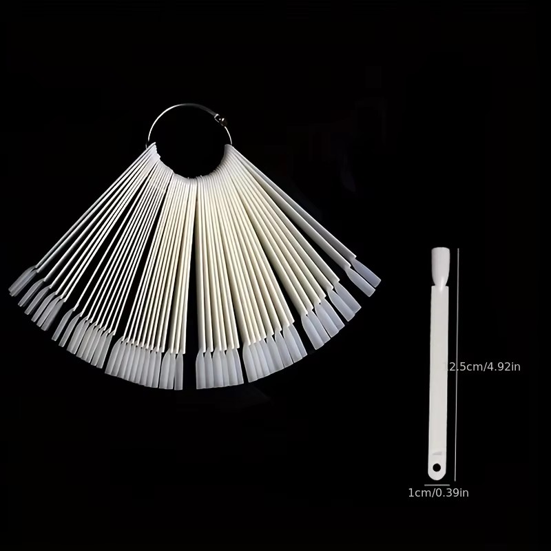 50 palos de muestra de uñas co - Nail Art Navy reseña y precio
