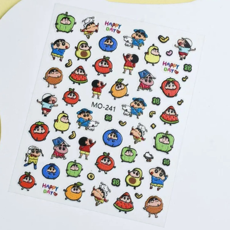 Crayon Shin-chan - Cuaderno de - Nail Art Quirky reseña y precio